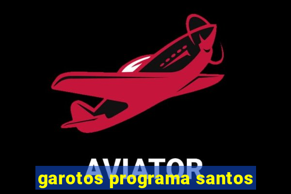 garotos programa santos